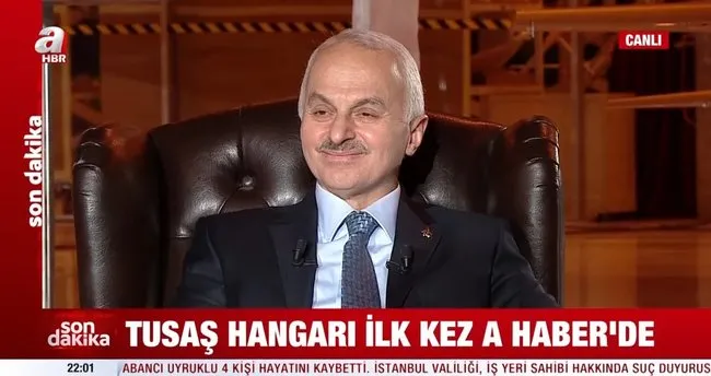Son dakika! TUSAŞ Genel Müdürü Temel Kotil'den A Haber'e özel açıklamalar