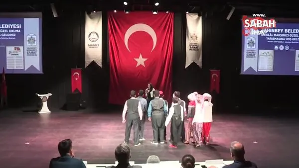 Öğrenciler 'İstiklal Marşını' güzel okumak için yarıştı | Video