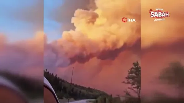 Kanada’da orman yangınlarında 1 kişi hayatını kaybetti | Video