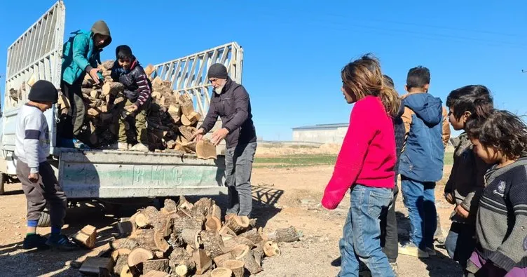 100 Fakir aileye odun yardımı