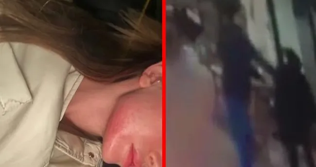 Danla Biliç’in darbedildiği görüntüler ortaya çıktı! Siteye kurye kılığında giriş yapmış...