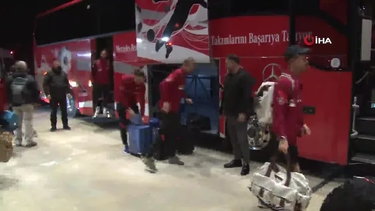 A Milli Takım Konya’ya geldi