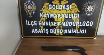 Şüpheli arabada pompalı tüfek bulundu #adiyaman