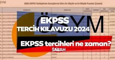 EKPSS TERCİH TARİHİ 2024 || ÖSYM ile EKPSS tercihleri ne zaman, hangi tarihte başlıyor?