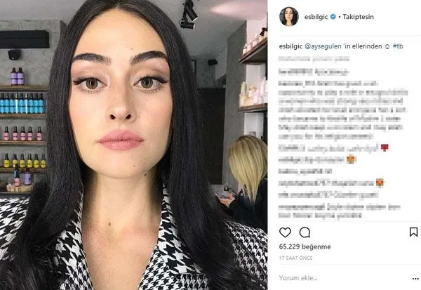 Ünlülerin Instagram paylaşımları (13.02.2018)