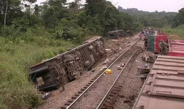 KDC’de tren raydan çıktı: 40 ölü