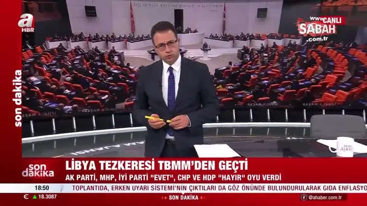 Son dakika: Libya Tezkeresi TBMM'den geçti! CHP ve HDP 