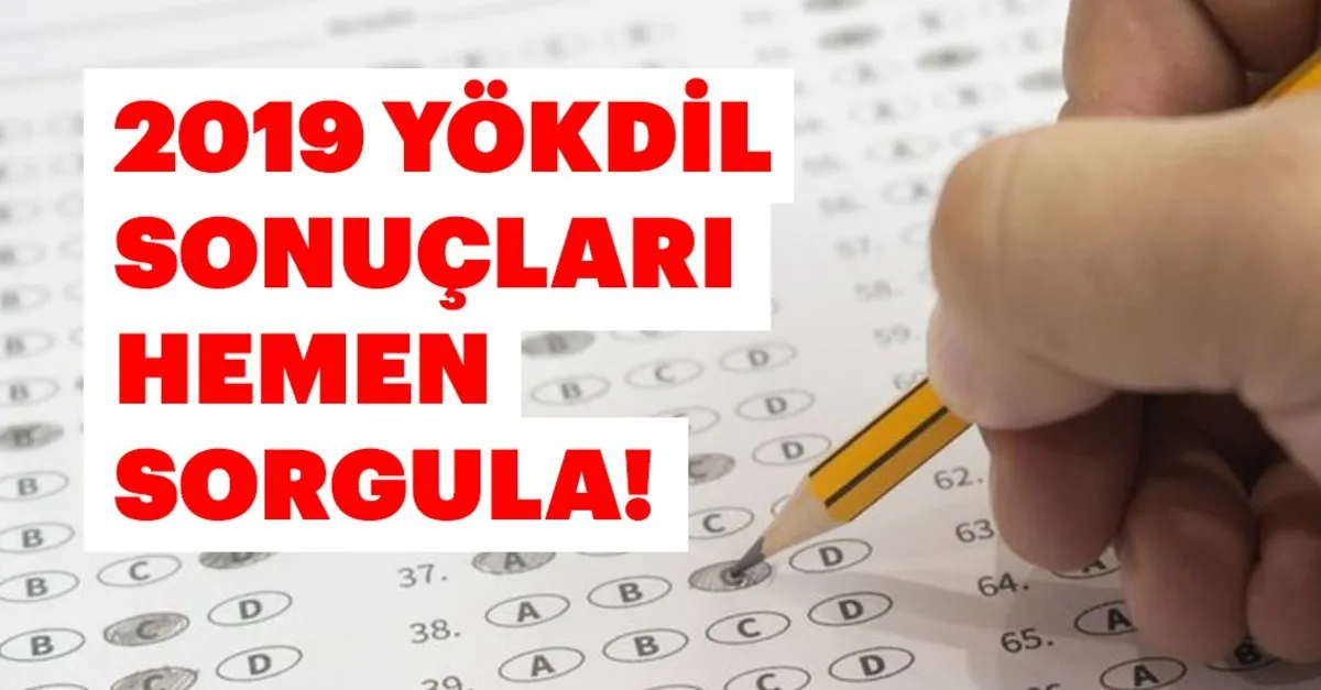 Yokdil Sonuclari Aciklandi Au Sorgulama Sayfasi Ile 2019 Yokdil Sinav Sonuclari Hemen Ogrenin Son Dakika Egitim Haberleri