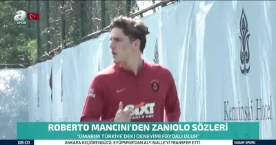 Roberto Mancini’den Zaniolo yorumu | Video