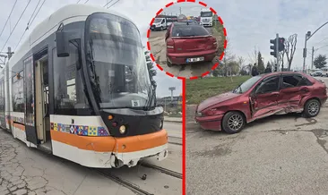 Eskişehir’de akılalmaz tramvay kazası! U dönüşü kabusu yaşattı: Yaralılar var! #eskisehir
