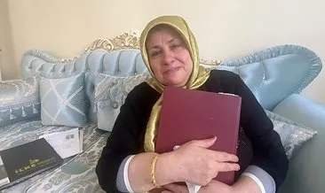 Şehidin hatırasını defterinde yaşatıyor #konya