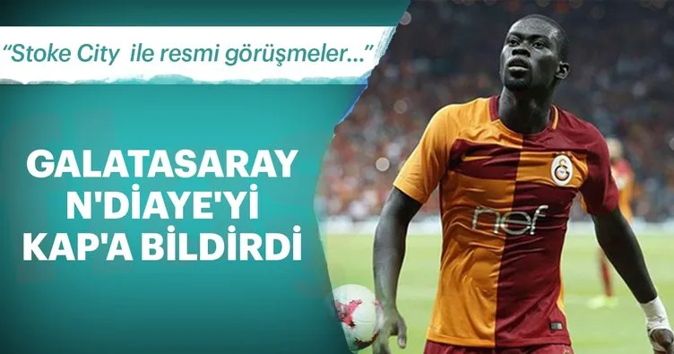 Son dakika: Galatasaray, N’Diaye’yi KAP’a bildirdi