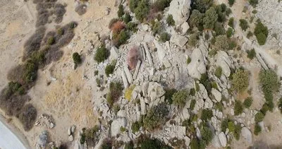 Antik madendeki 1600 yıllık dev granit sütunlar ilk günkü halini koruyor #antalya