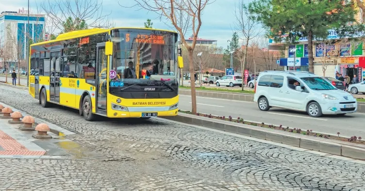 Batman ulaşımda devrim yaşıyor