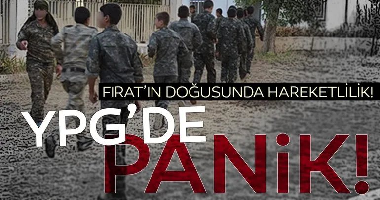 Terör örgütü YPG/PKK’da operasyon paniği! Hareketlilik başladı