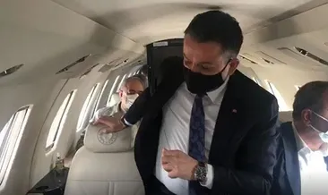 Uçağı acil iniş yapan Bakan Pakdemirli: Havalandıktan 45 dakika sonra şiddetli bir sesle irkildim