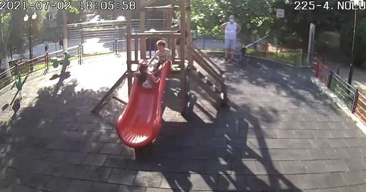 Çocuk döven dedeye tükürük indirimi