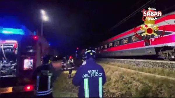 İtalya’da trenler kafa kafaya çarpıştı: 17 yaralı | Video