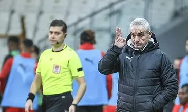 Demir Grup Sivasspor Teknik Direktörü Rıza Çalımbay Haklıyken haksız duruma düştük