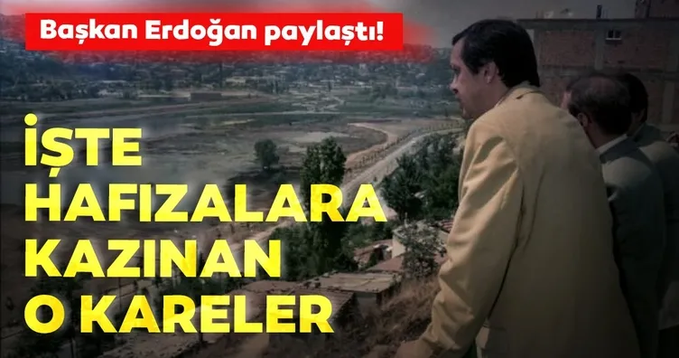 Başkan Erdoğan'ın '22 Mayıs Dünya Biyolojik Çeşitlilik Günü' mesajı bu görüntüleri akıllara getirdi