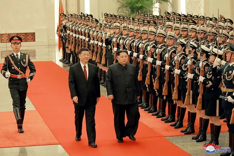 Kuzey Kore lideri Kim Jong-un Çin’i ziyaret etti