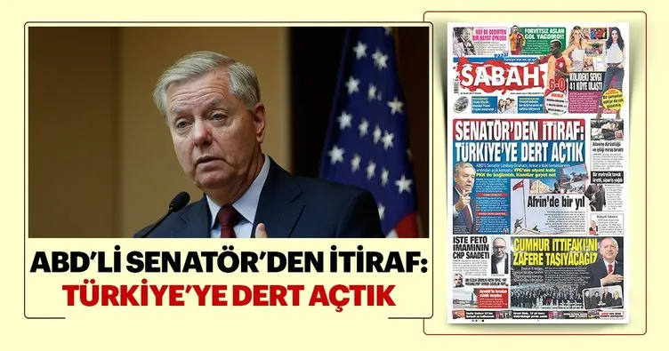 ABD’li senatör’den itiraf: YPG, PKK’nın uzantısı