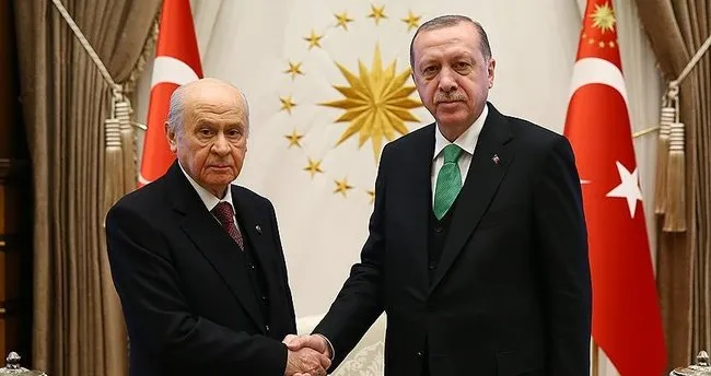 Son dakika Başkan Erdoğan'dan Bahçeli'ye teşekkür