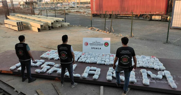 227 kilogram uyuşturucu ele geçirildi