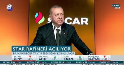 Başkan Erdoğan’dan Star Rafineri açılışında çarpıcı mesajlar!