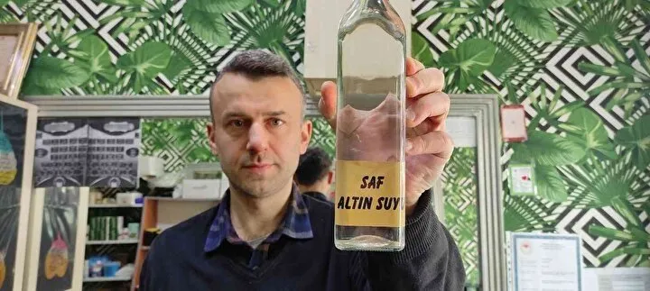 Bursa’da ’Altın’ı içilebilir hale getirdi! Görenler şaşırıyor: Kralların suyu olarak biliniyor