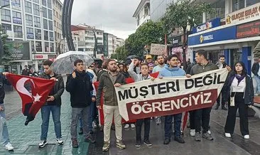 Bolu’da otobüs bilet ücretleri protesto edildi: Öğrenciler burada Tanju nerede? #bolu