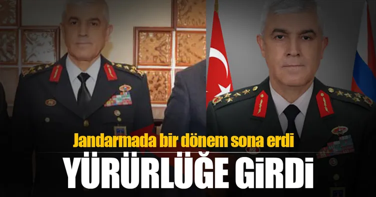 Jandarma’da bir dönem sona erdi!