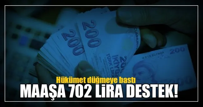 280 bin yeni mezun maaşına 702 lira destek!