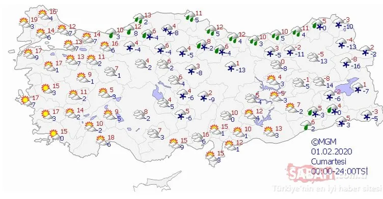 Meteoroloji’den son dakika hava durumu ile sağanak ve kar yağışı uyarısı geldi! İstanbul’da yağışlar ne zaman sona erecek?