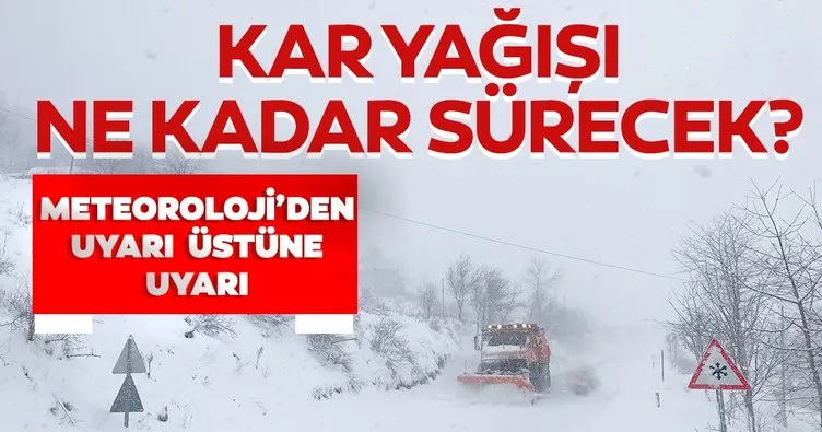 Son dakika: Pazartesi günü İstanbul’da kar yağacak mı? Meteoroloji’den uyarı üstüne uyarı...