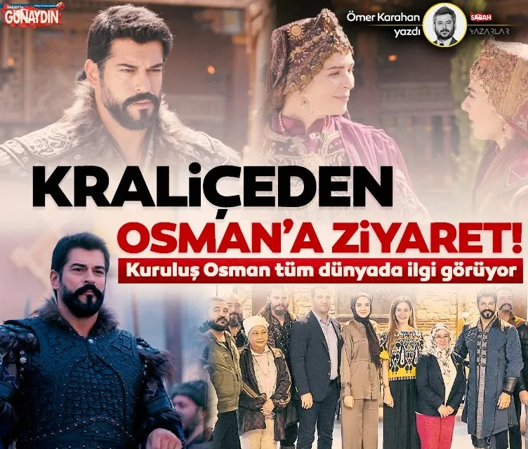 Kraliçeden Osman’a ziyaret