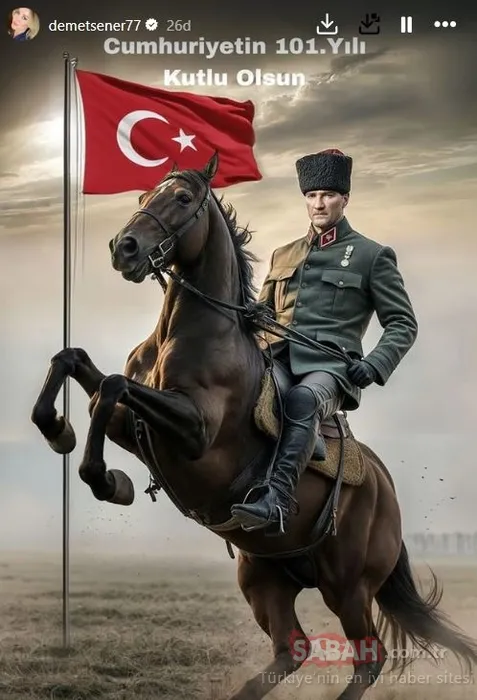 Türkiye Cumhuriyeti 101 yaşında! Sanat camiasından 29 Ekim Cumhuriyet Bayramı mesajları...