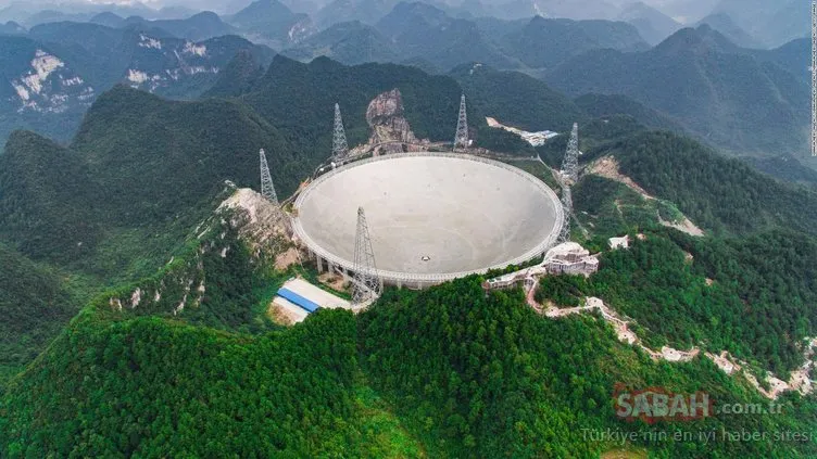 Çin’in ’gökyüzündeki gözü’ FAST teleskobu çalışmalarına başladı