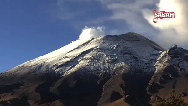 Popocatepetl Yanardağı’nda 24 saatte 7 patlama | Video