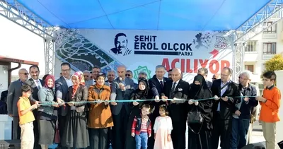 Şehit Erol Olçok’un ismi parkta yaşatılacak