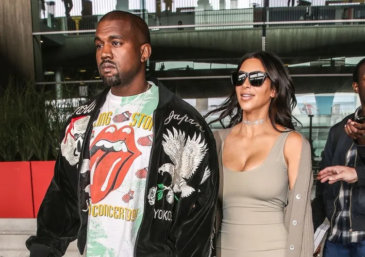 Kim Kardashian & Kanye West Paris’te