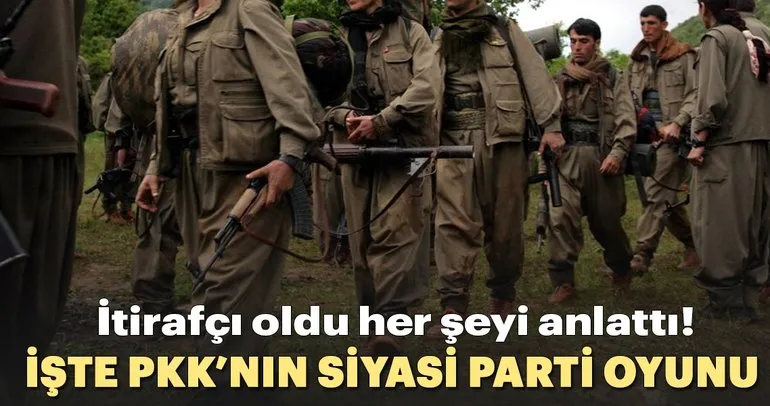 Son dakika: Terör örgütü PKK’nın siyasi parti oyunu deşifre oldu