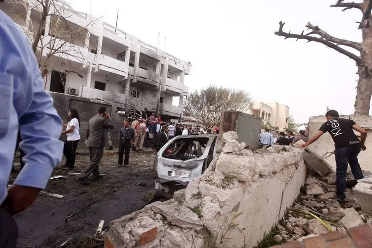 Libya Fransız Büyükelçiliği’nde bombalı saldırı dehşeti