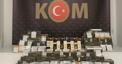 İzmit’te 21 bin 500 makaron yakalandı