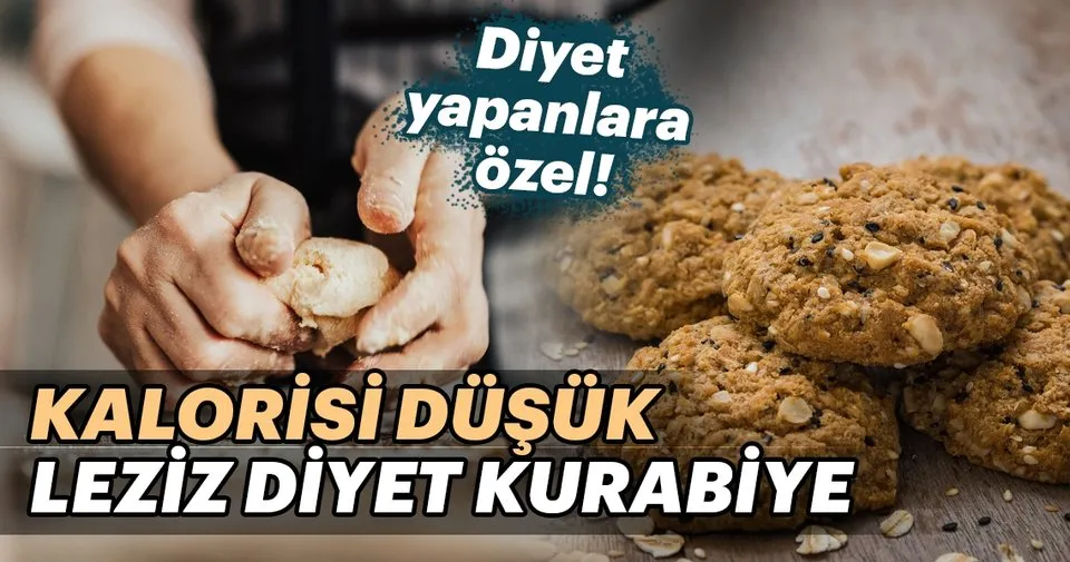 Diyet kurabiye nasıl yapılır? Diyet kurabiye tarifi… Yemek