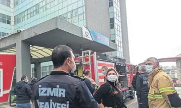 Şizofreni hastası yatağını yaktı