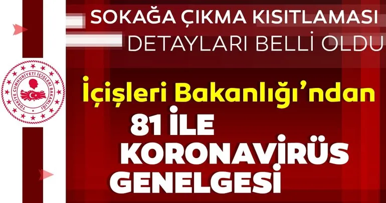 Son dakika: Başkan Erdoğan sokağa çıkma yasağı yasağı ne zaman, hangi gün başlayacak? İçişleri Bakanlığı'ndan 81 ile corona virüs genelgesi