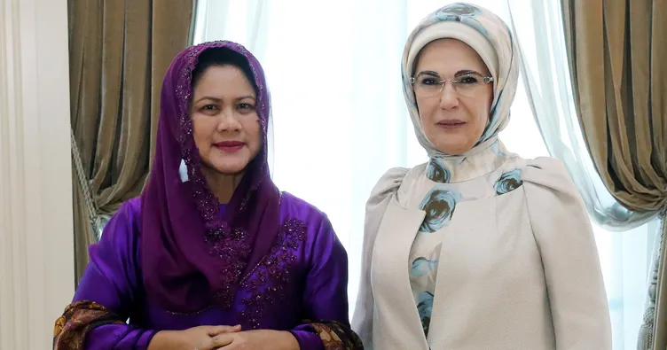 Emine Erdoğan, Irıana Widodo ile görüştü