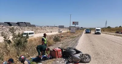 Gönen’de motosiklet kazası: 2 kişi yaralandı #balikesir