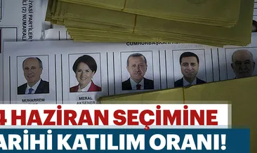 Seçim sona erdi... Seçim sonuçları belli odu! Rekor katılım oranı
